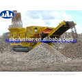 Reliable performance portable rock crusher plants for sale